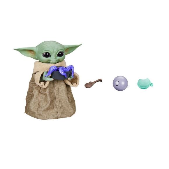 Star Wars - The Mandalorian Galactic Snackin'
Grogu Animatronic Action Figure, 4 - Picture 1 of 6